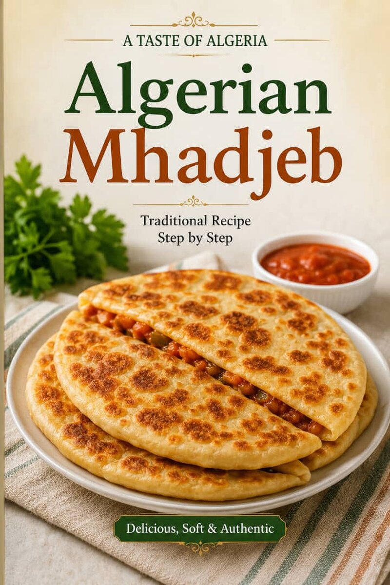Algerian Mhadjeb: Authentic Recipe Book