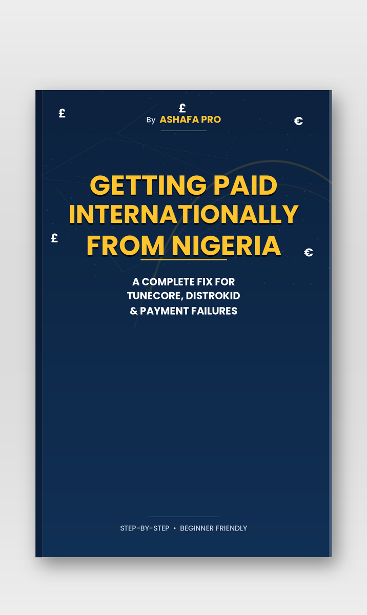 GETTING PAID INTERNATIONALLY FROM NIGERIA. A COMPLETE FIX FOR TUNECORE, DISTROKID, CARD AND PAYMENT FAILURE.