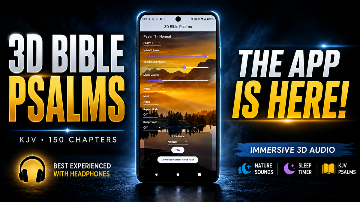 3D Bible Psalms App Demo