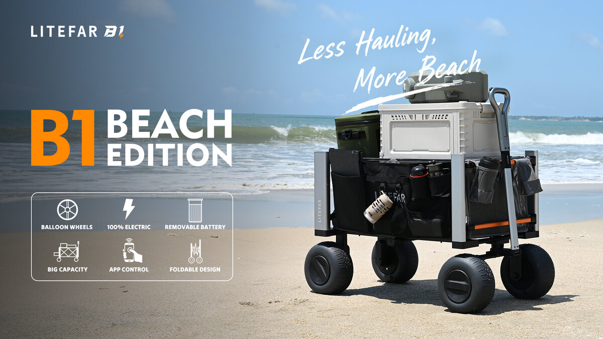 LITEFAR B1 Electric Beach Wagon