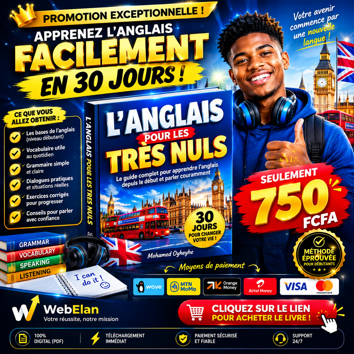 L'anglais pour les très nuls