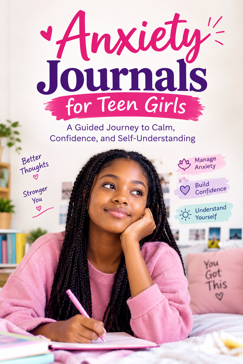 Anxiety Journals for Teen Girls