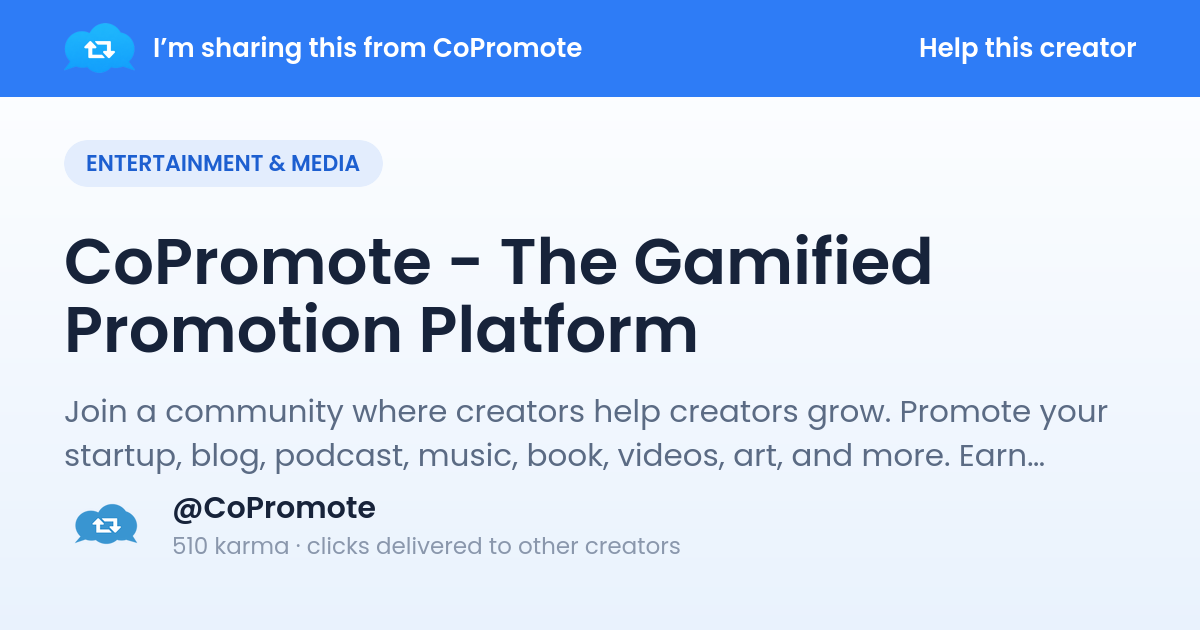 Example Share Card